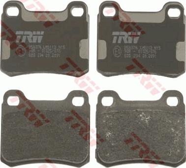 TRW GDB294 - Set placute frana,frana disc aaoparts.ro