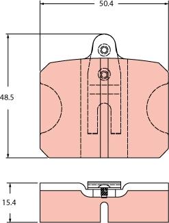 TRW GDB2400 - Set placute frana,frana disc aaoparts.ro