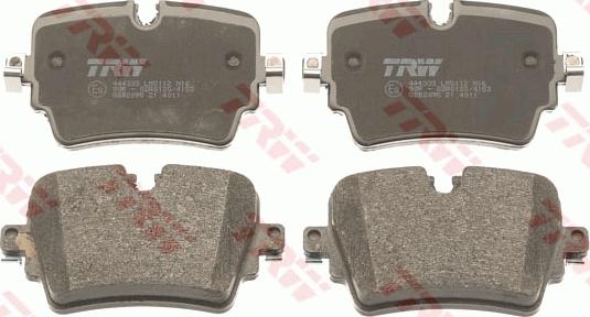 TRW GDB2095 - Set placute frana,frana disc aaoparts.ro