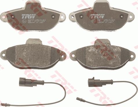 TRW GDB2041 - Set placute frana,frana disc aaoparts.ro