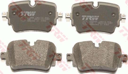 TRW GDB2066 - Set placute frana,frana disc aaoparts.ro