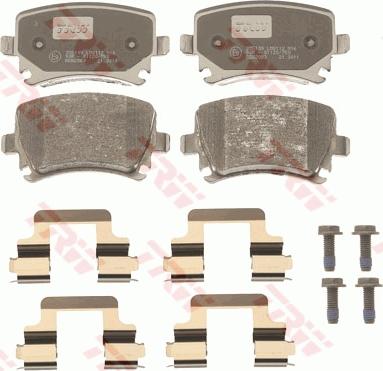 TRW GDB2083 - Set placute frana,frana disc aaoparts.ro