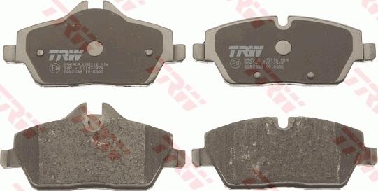 TRW GDB2038 - Set placute frana,frana disc aaoparts.ro