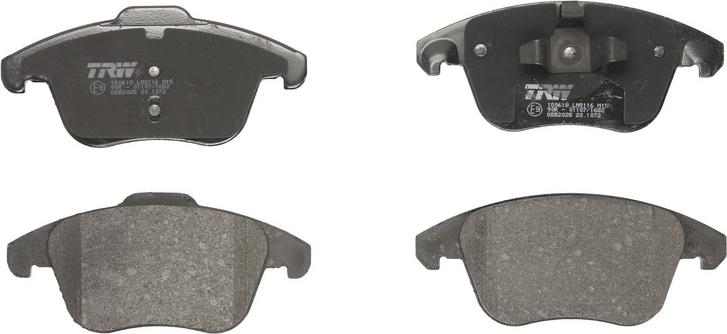 TRW GDB2025 - Set placute frana,frana disc aaoparts.ro