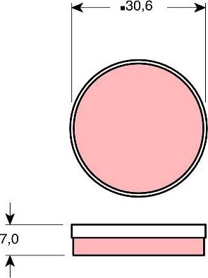 TRW GDB271 - Set placute de frana,frana de parcare cu disc aaoparts.ro