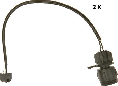 TRW GIC106 - Senzor de avertizare,uzura placute de frana aaoparts.ro