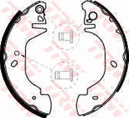 TRW GS8539 - Set saboti frana aaoparts.ro