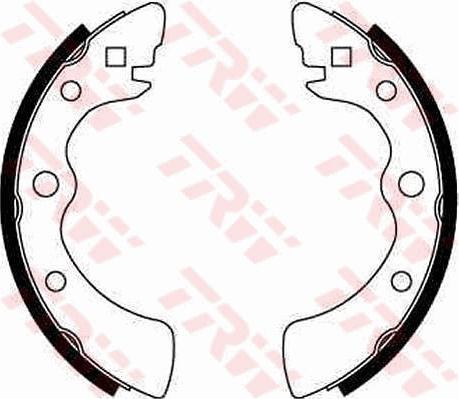 TRW GS8071 - Set saboti frana aaoparts.ro