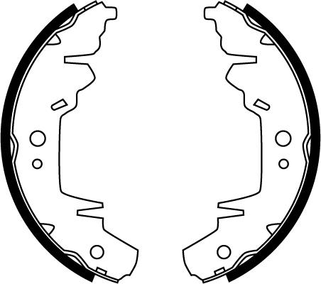 TRW GS8775 - Set saboti frana aaoparts.ro