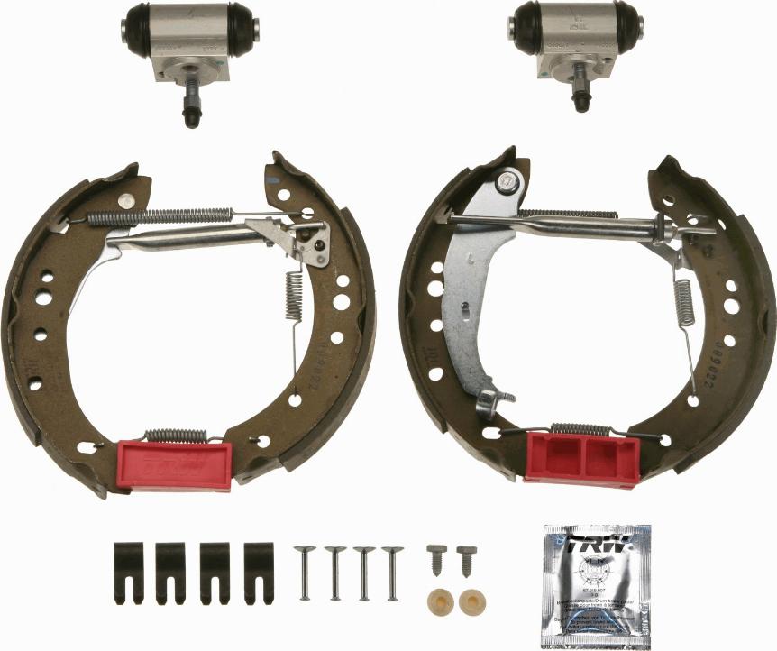 TRW GSK1965 - Set saboti frana aaoparts.ro