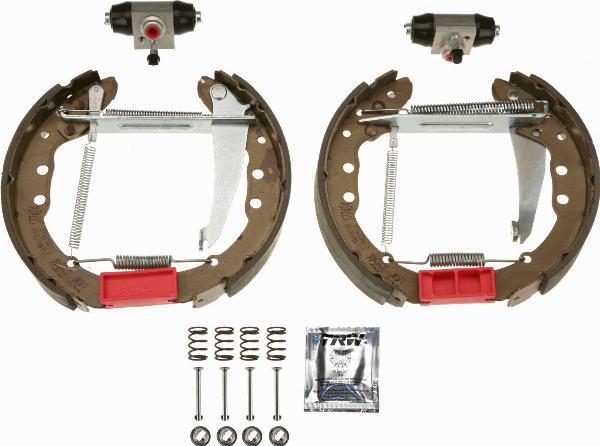 TRW GSK1514 - Set saboti frana aaoparts.ro