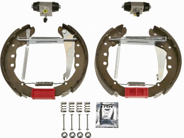 TRW GSK1516 - Set saboti frana aaoparts.ro