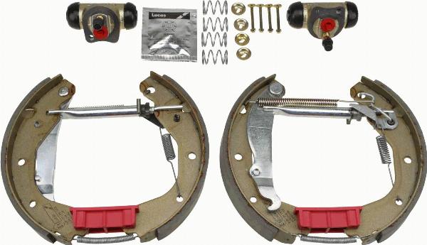 TRW GSK1609 - Set saboti frana aaoparts.ro