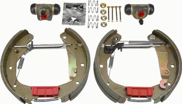 TRW GSK1608 - Set saboti frana aaoparts.ro