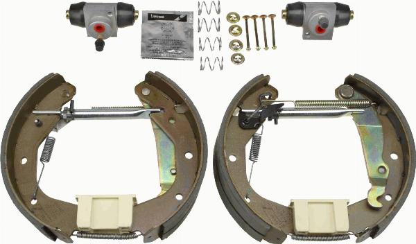 TRW GSK1611 - Set saboti frana aaoparts.ro