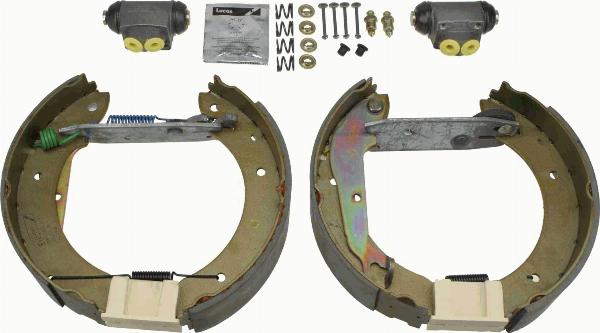 TRW GSK1634 - Set saboti frana aaoparts.ro