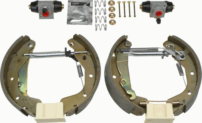 TRW GSK1624 - Set saboti frana aaoparts.ro