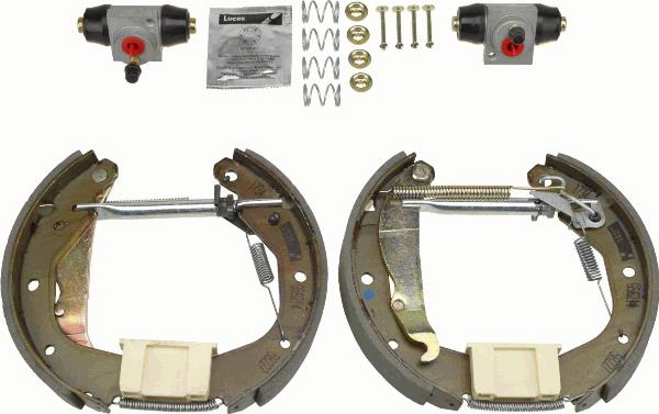 TRW GSK1621 - Set saboti frana aaoparts.ro