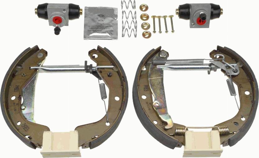 TRW GSK1622 - Set saboti frana aaoparts.ro