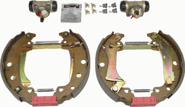 TRW GSK1014 - Set saboti frana aaoparts.ro