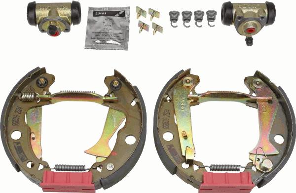 TRW GSK1011 - Set saboti frana aaoparts.ro