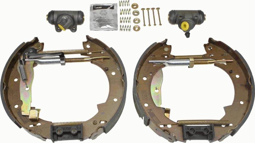 TRW GSK1033 - Set saboti frana aaoparts.ro