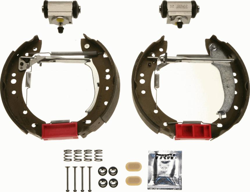 TRW GSK1076 - Set saboti frana aaoparts.ro