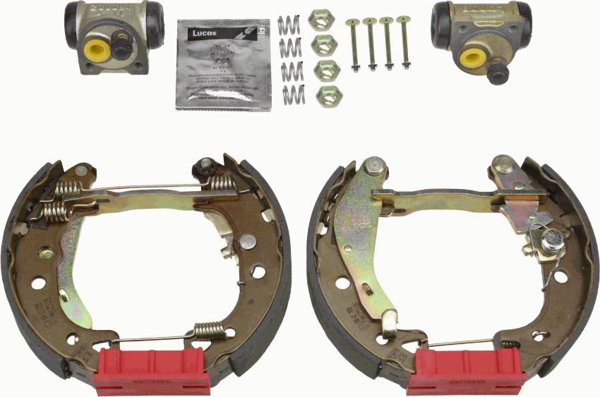 TRW GSK1248 - Set saboti frana aaoparts.ro