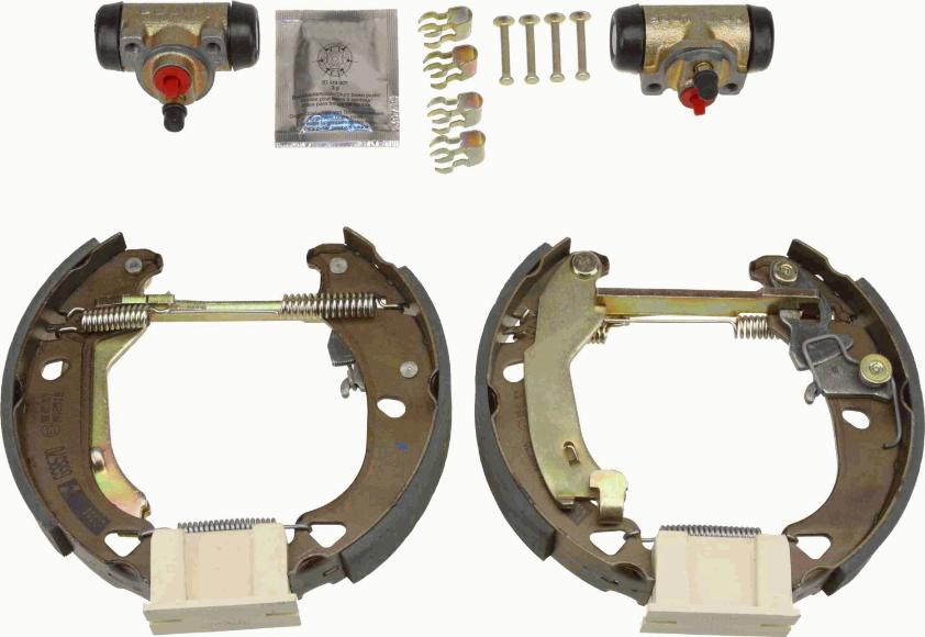 TRW GSK1734 - Set saboti frana aaoparts.ro