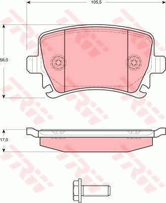 TRW GTD1149 - Set frana, frana disc aaoparts.ro