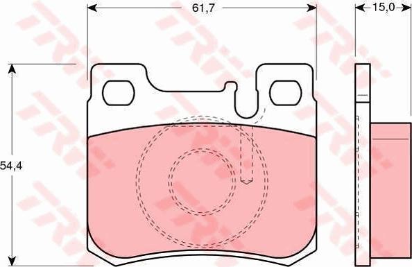 TRW GTD1111 - Set frana, frana disc aaoparts.ro