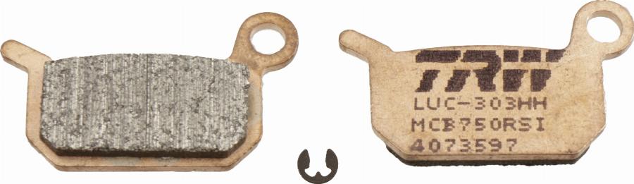 TRW MCB750RSI - Set placute frana,frana disc aaoparts.ro