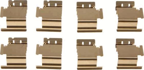 TRW PFK467 - Set accesorii, placute frana aaoparts.ro