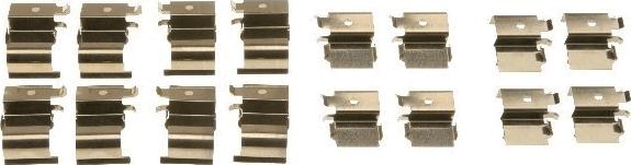 TRW PFK636 - Set accesorii, placute frana aaoparts.ro