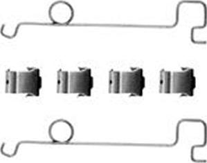 TRW PFK163 - Set accesorii, placute frana aaoparts.ro