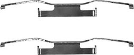 TRW PFK84 - Set accesorii, placute frana aaoparts.ro