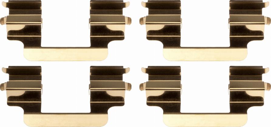 TRW PFK809 - Set accesorii, placute frana aaoparts.ro