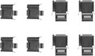 TRW PFK315 - Set accesorii, placute frana aaoparts.ro