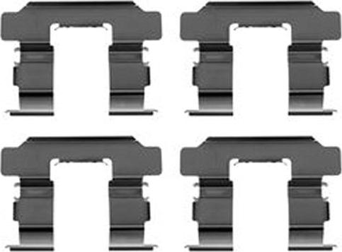 TRW PFK381 - Set accesorii, placute frana aaoparts.ro