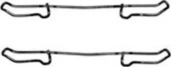 TRW PFK241 - Set accesorii, placute frana aaoparts.ro