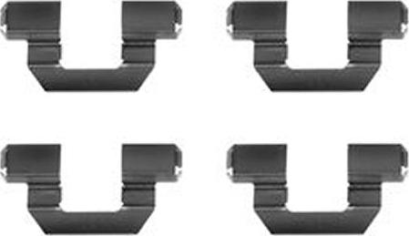 TRW PFK235 - Set accesorii, placute frana aaoparts.ro