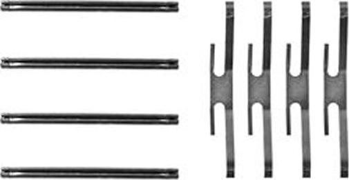 TRW PFK230 - Set accesorii, placute frana aaoparts.ro
