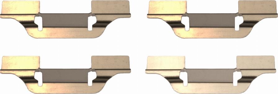 TRW PFK727 - Set accesorii, placute frana aaoparts.ro