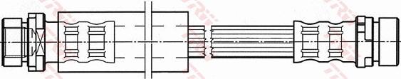 TRW PHA498 - Furtun frana aaoparts.ro