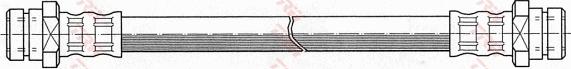 TRW PHA135 - Furtun frana aaoparts.ro