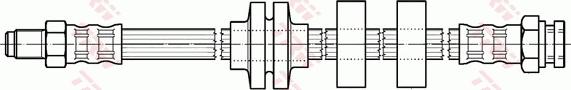 TRW PHB491 - Furtun frana aaoparts.ro