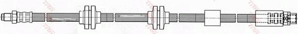 TRW PHB416 - Furtun frana aaoparts.ro