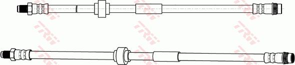 TRW PHB635 - Furtun frana aaoparts.ro