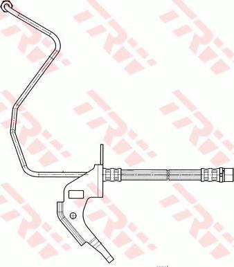 TRW PHD563 - Furtun frana aaoparts.ro