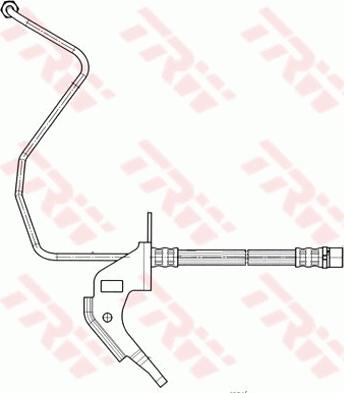 TRW PHD563 - Furtun frana aaoparts.ro